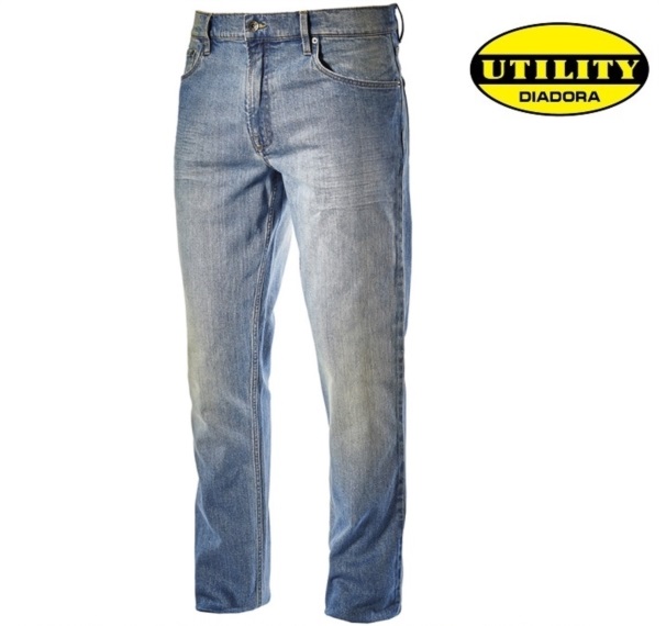 Pantaloni  blugi- Pantaloni jeans STONE Bleach Washing 